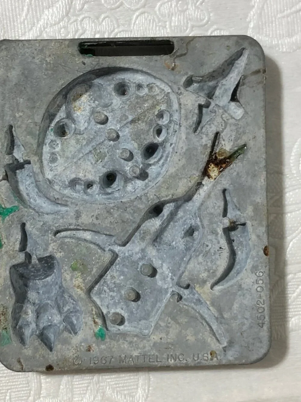 Vintage Lot Of 7 Mattel Creepy Crawler Mini DragonsThing Maker Molds